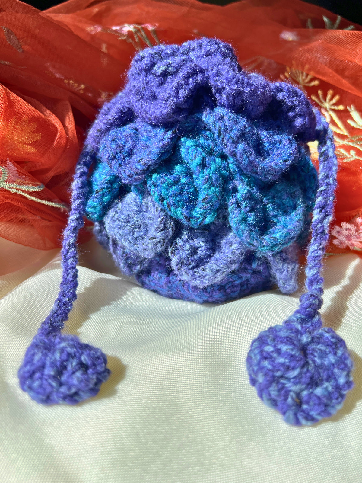 Dragon Scale Drawstring Bag | Small